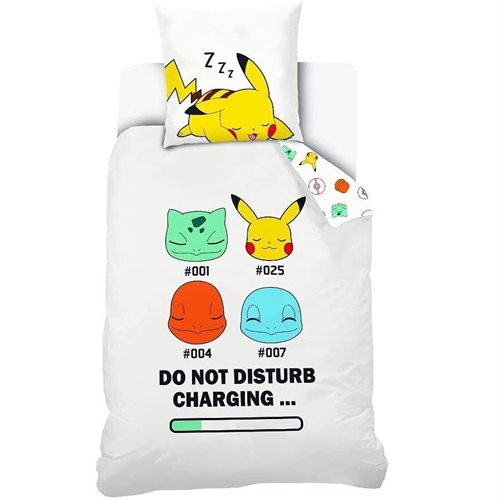 Pokemon Sengetøj - Do not disturb Charging ...